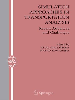 cover image of Simulation Approaches in Transportation Analysis